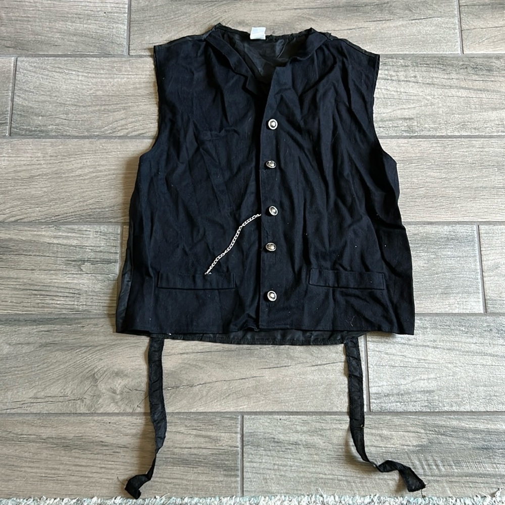 Smiffys black vest